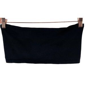 The Belly Button Women's Size Medium Black Bandeau Top
